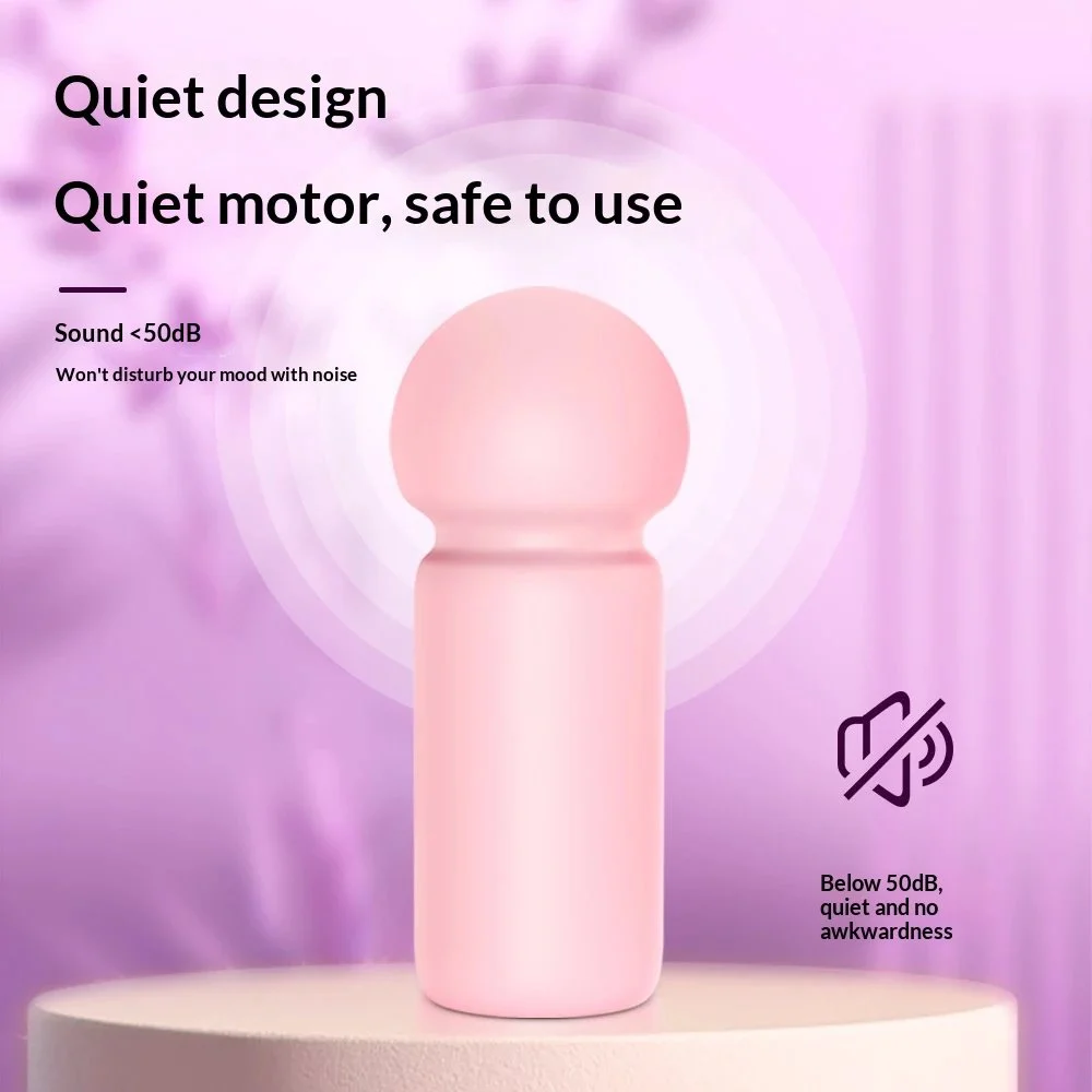 Mini AV Stick Wireless Charging Non Breaking Diaphragm Vibration Stick Female Masturbator