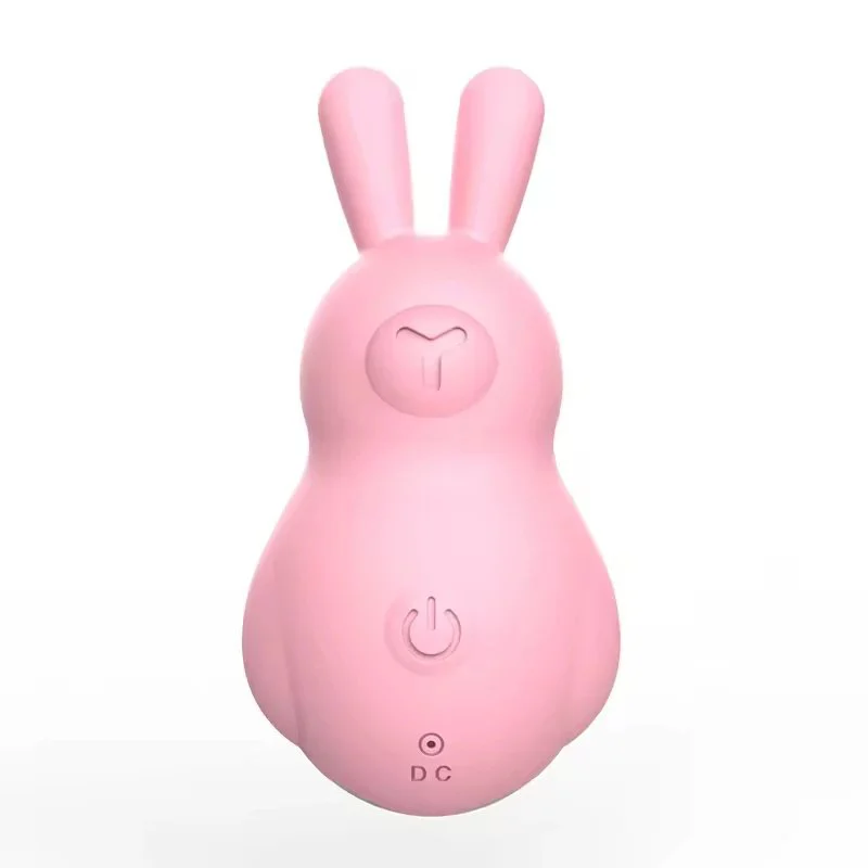Cute Rabbit Women Mini Pin Charging Vibrator 12 Frequencies Strong Vibrating Modes G-Spot Sex Toys for Woman Massagers
