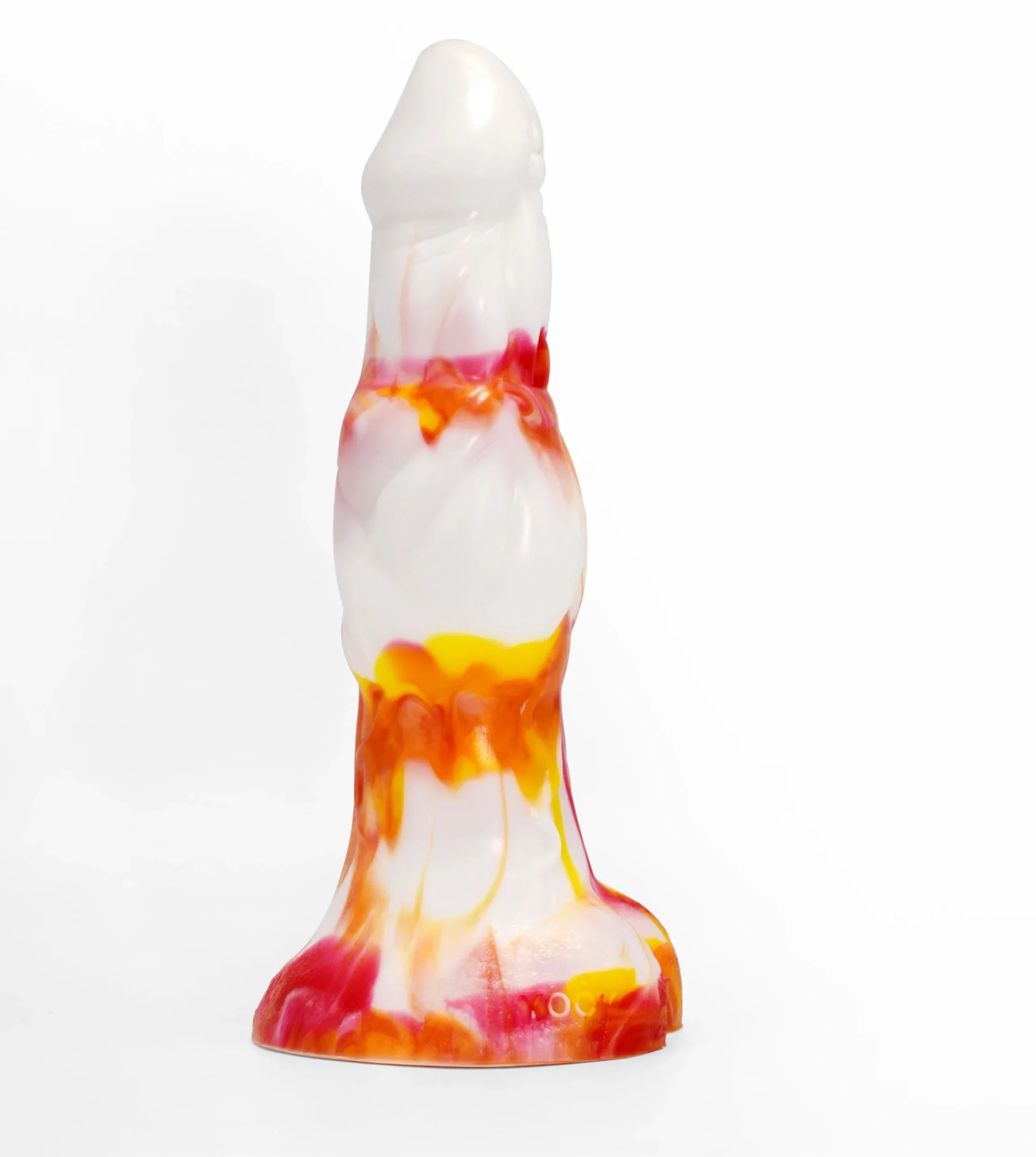 Ancient Mythical Beast-Hakutaku Flame Penis Sex Toy for Women Liquid Silicone Adult Sex Toys Dildo