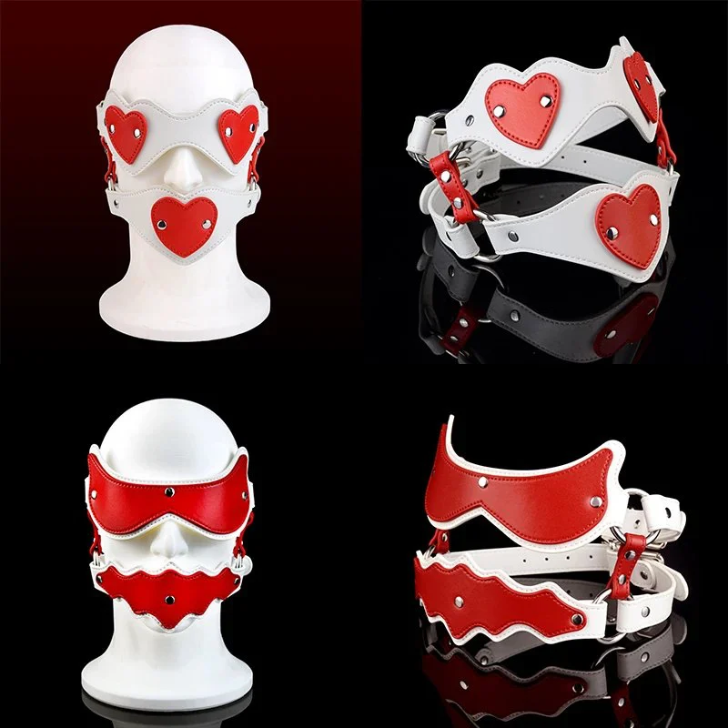 Masks Deliver an Air of Mystery and Oppressive Confinement for Play Adjustable Training Masks