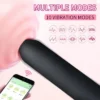 USB Bullet Vibrator for Women New 10 Modes Clit Stimulator Sex Toys