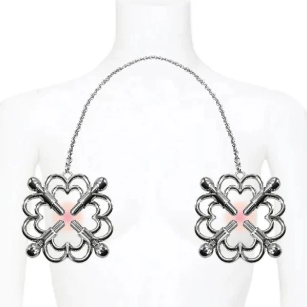 Metal Chain Nipple Clips Sex Slaves Nipple Clamps Sex Toys