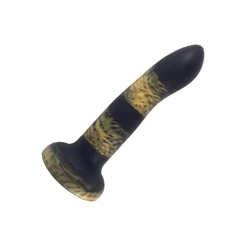 Colorful Liquid Silicone Glowing Dark Male Sex Toy Soft and Realistic Anal Plug Male Sex Toy Female Masturbation Toy