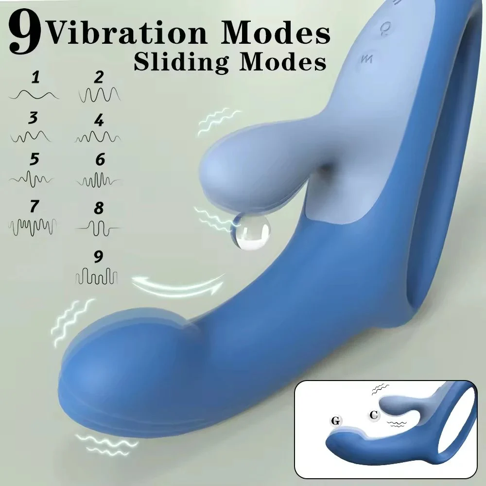 Handheld Women Vibrator G Spot Clitoral Stimulation Massage Strong Vibration for Masturbation