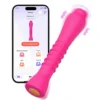 Thrusting Adult Sex Toys for Women G Spot Rose Sex Toy Heating Function 9 Vibration Frequencies USB Rechargeable Waterproof