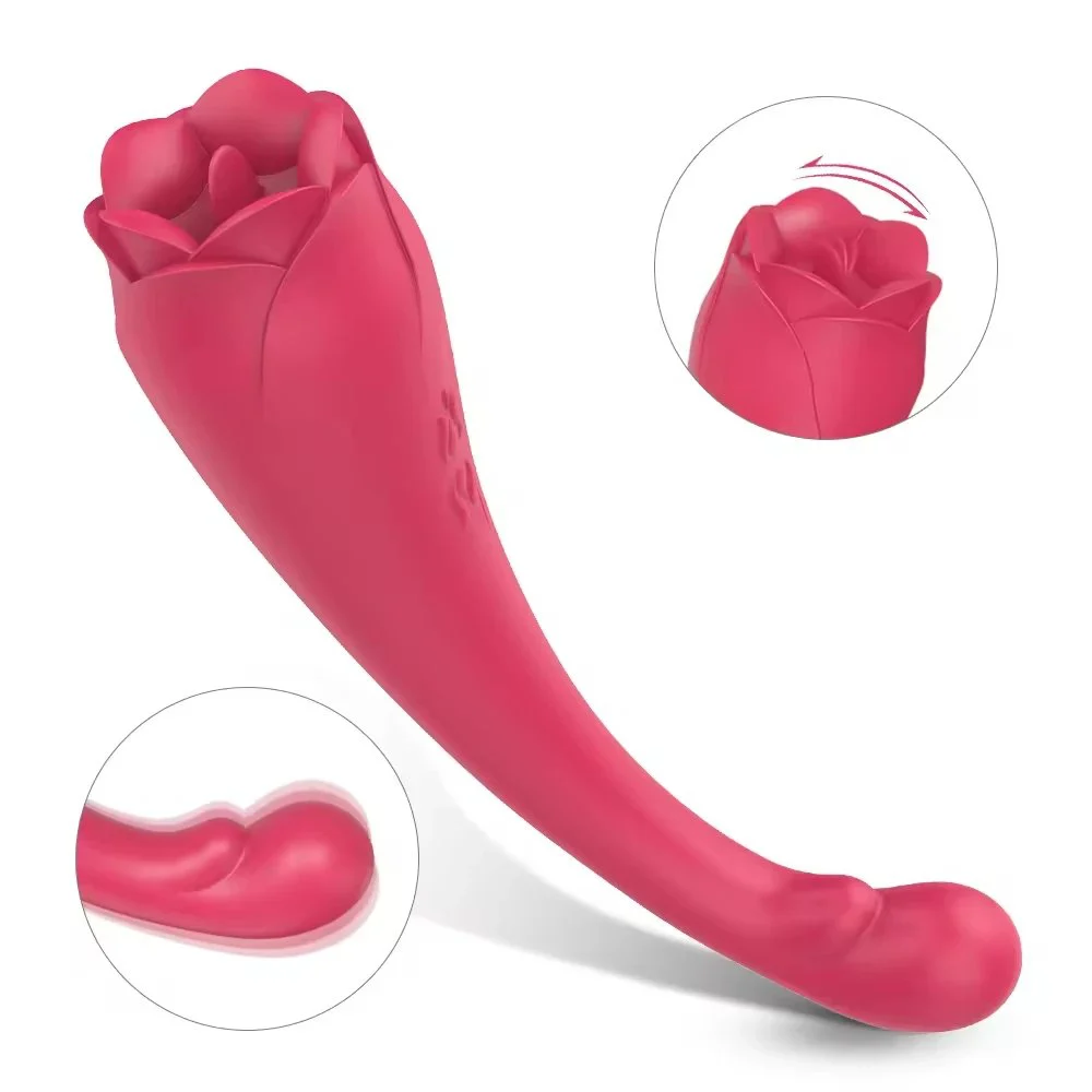 Mini Wireless Remote Control Adult Vibrator Toy for Women Button Tongue Licking Body Insertion Massaging Stick Waterproof USB
