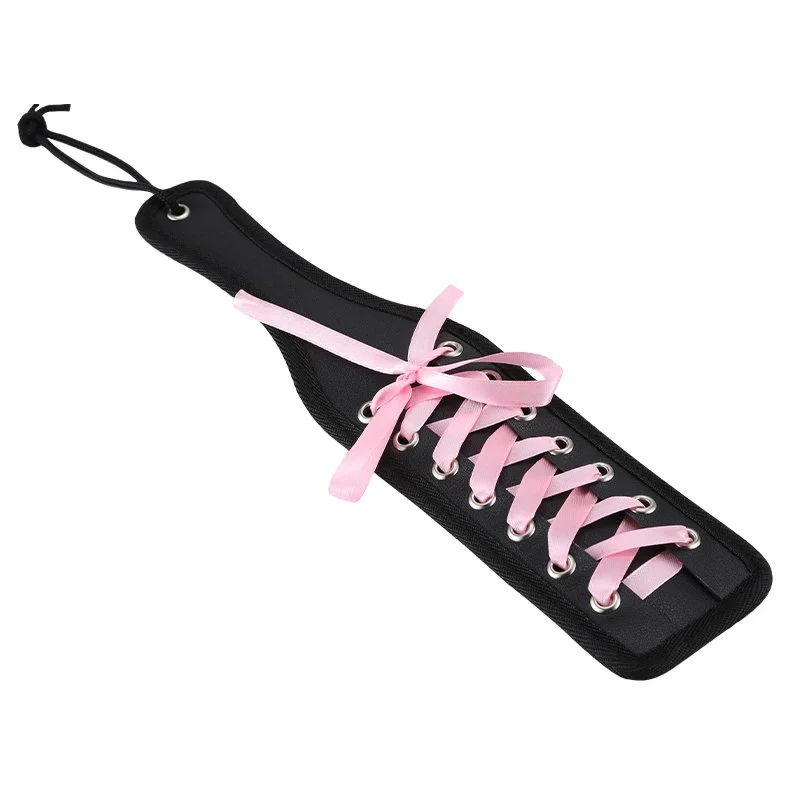 Faux Leather Multi Color Adult Sex Game Bdsm Slave Spanking Paddle Exotic Fetish Whip
