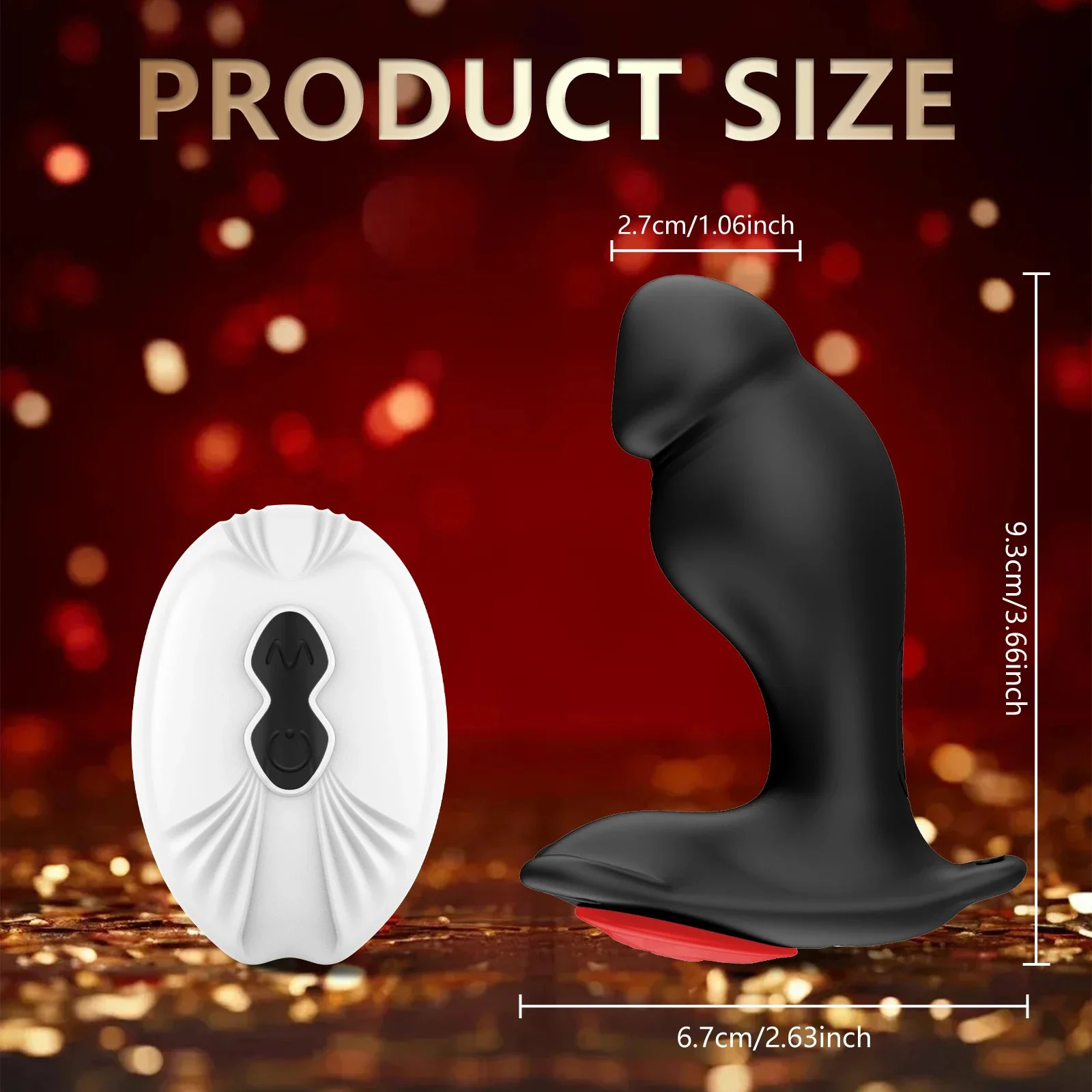 Panty Wearable Vibrator for Women Clitoral Stimulation Adult Sex Toy USB Rechargeable 10-Speed Waterproof