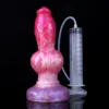 Colorful Animal Dildo Anal Prostate Play Dildo Ejaculating Squirt for Man and Women
