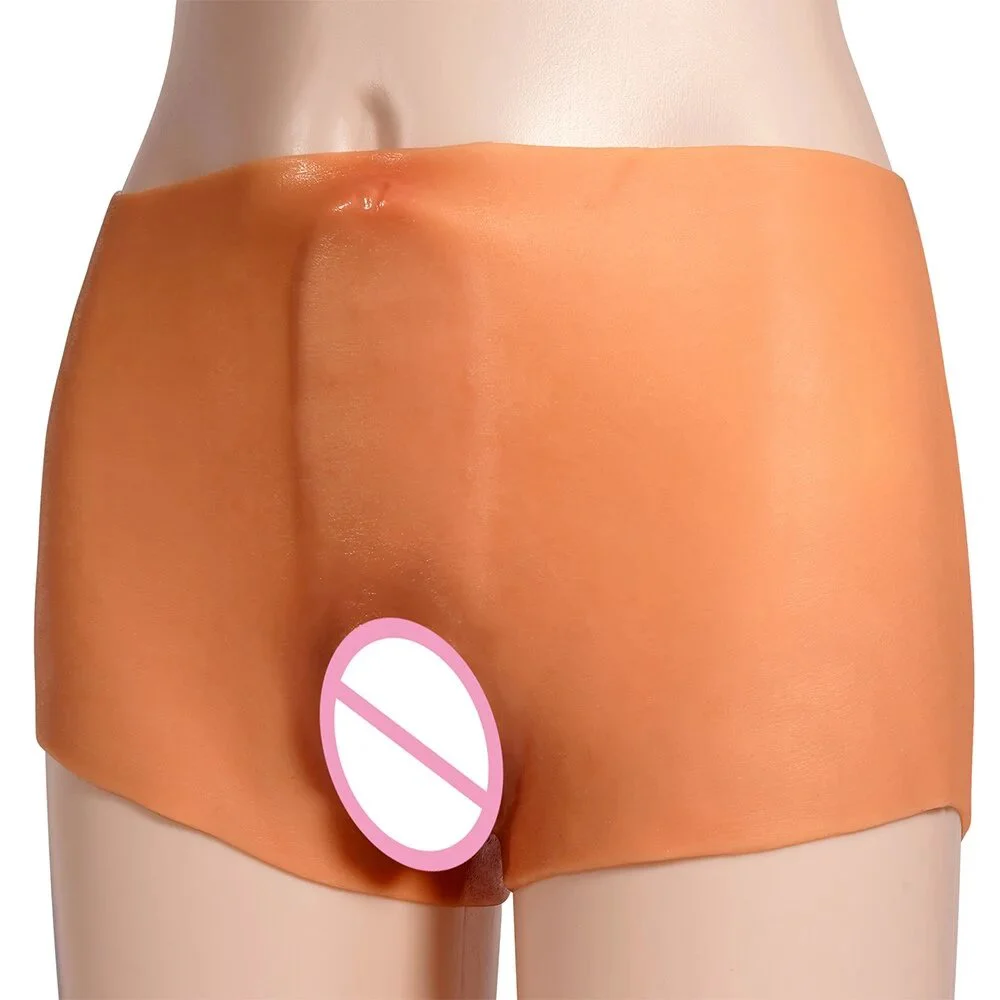 Realistic Vagina Underwear Panties Dildo Liquid Silicone Adult Sex Panties Strap on Dildo for Women Lesbian Crossdresser