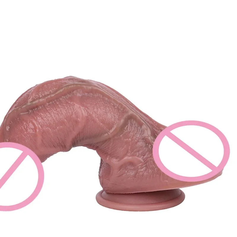 Big Realistic Squirting Dildo Ejaculating Penis for Women With Strong Suction Cup Soft Dildo for Women G-Spot Anal Prostate