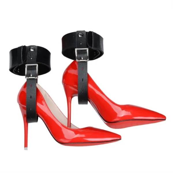 Best Price Erotic Sex Toys for Woman Bondage PU Leather High Heels Bondage