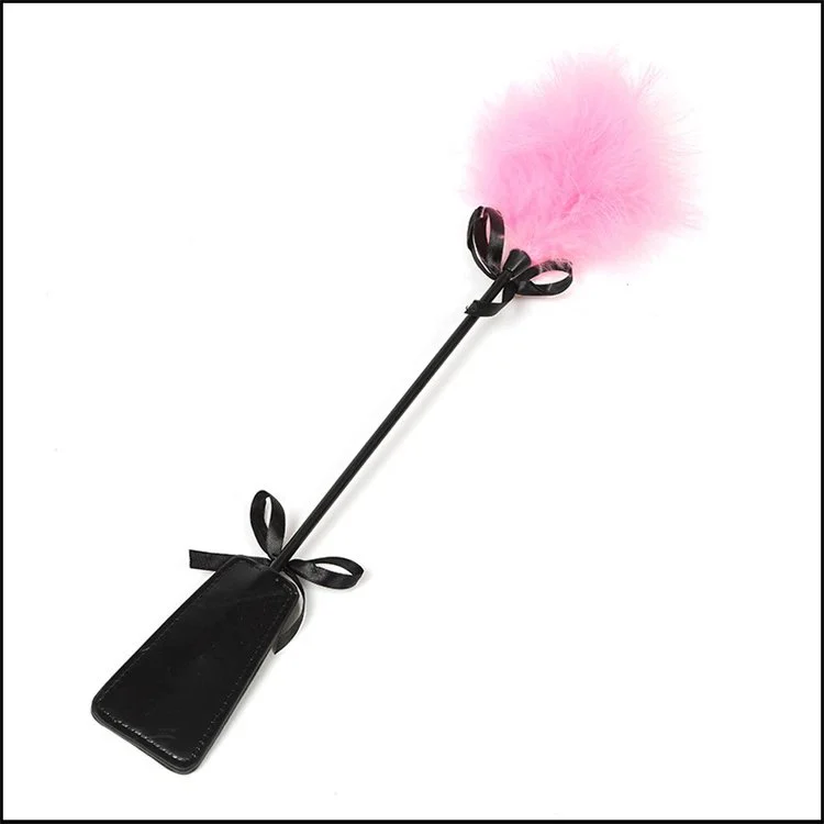 Bondage Kit for Couples Whip Flirting Spanking Paddle Flogger Sex Toy Feather Tickler