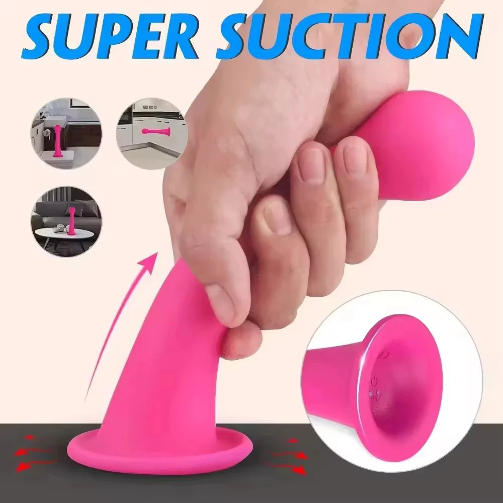 New Arrival Silicone Vibrator Suction Cup Massage g Spot Vibrators for Women Clitoris Stimulator