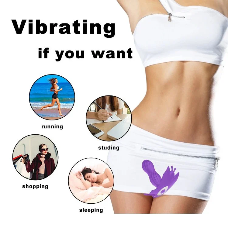 Adult Sex Toy Remote Control Butterfly Vibrator G-Spot Stimulation Vibrating Panties Hidden Design USB Rechargeable 10