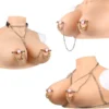 Gold Nipple Clamps High Grade Metal Material Gives Tingling Sensation to Nipples Bdsm Apparatus Erotic Corset