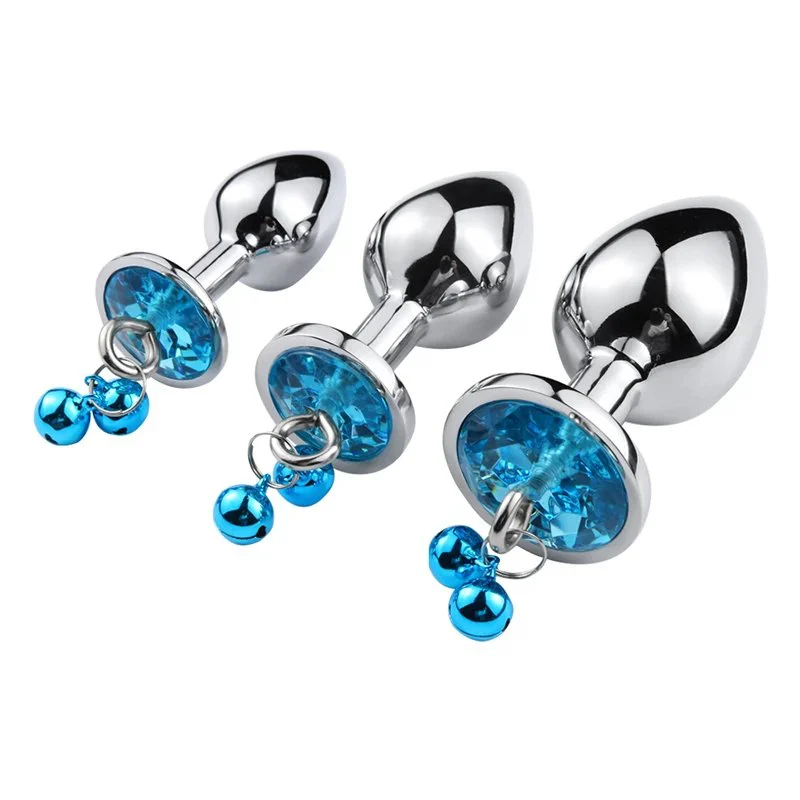 Good Quality Plug Anal Sex Toys Anal Diamond Plug Toys With Traction Chain Sex Adult