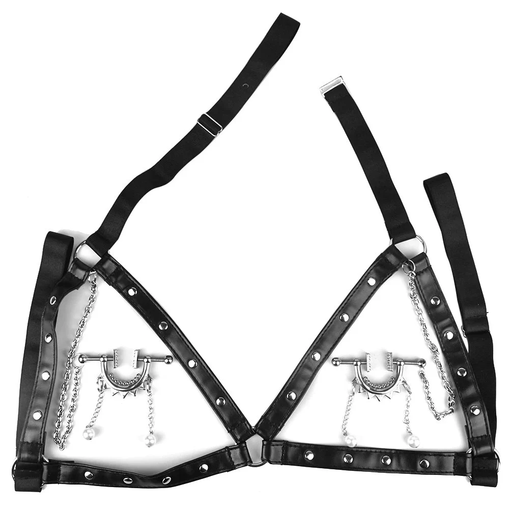 Body Piercing Nipple Piercing Fetish Role Playing Couples Chain Nipple Clamps Sex Bondage Toys
