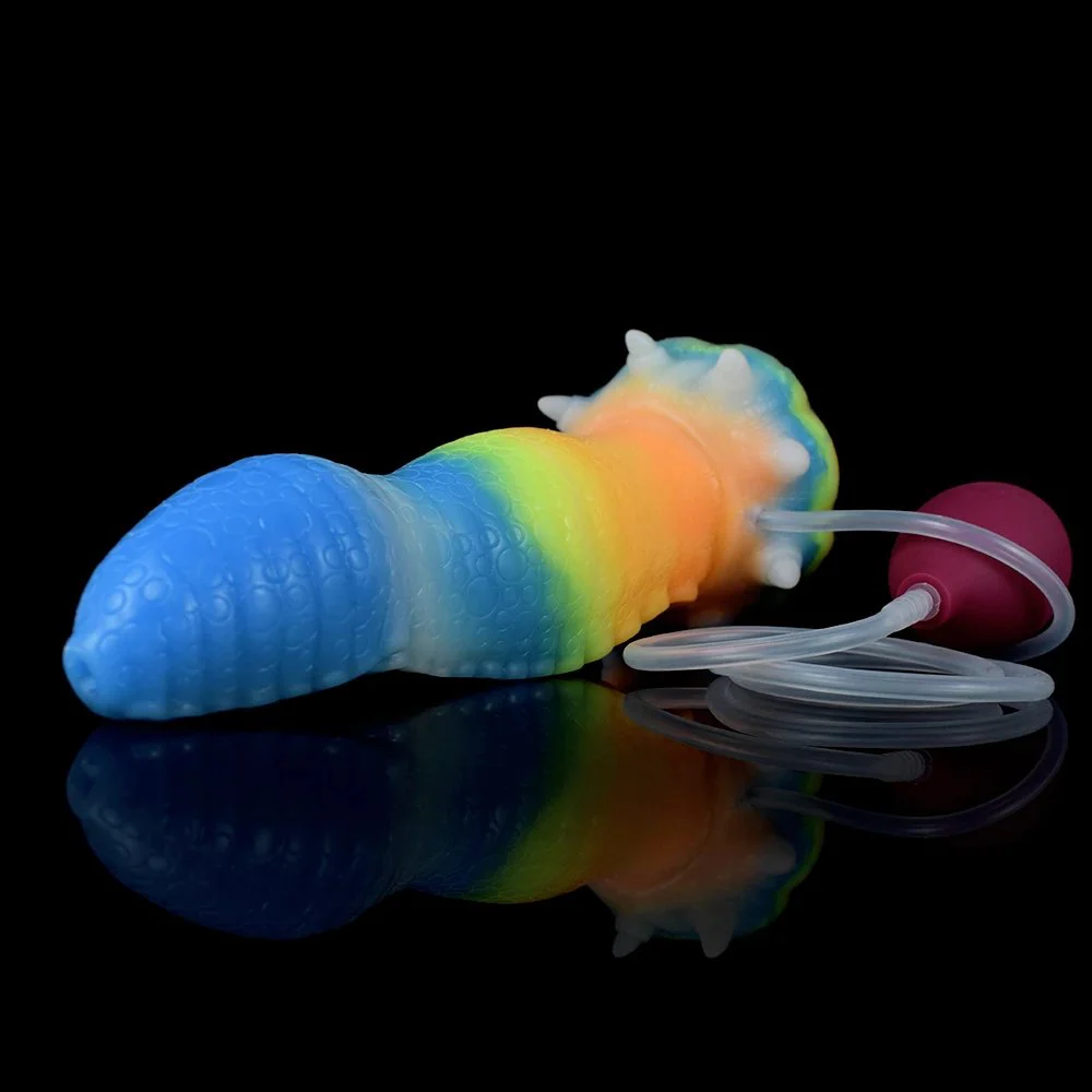 Dildo Vibrator Squirting Glow in the Dark Masturbator Female Vaginal G Spot Massage Powerful Stimulate Sex Toy for Women