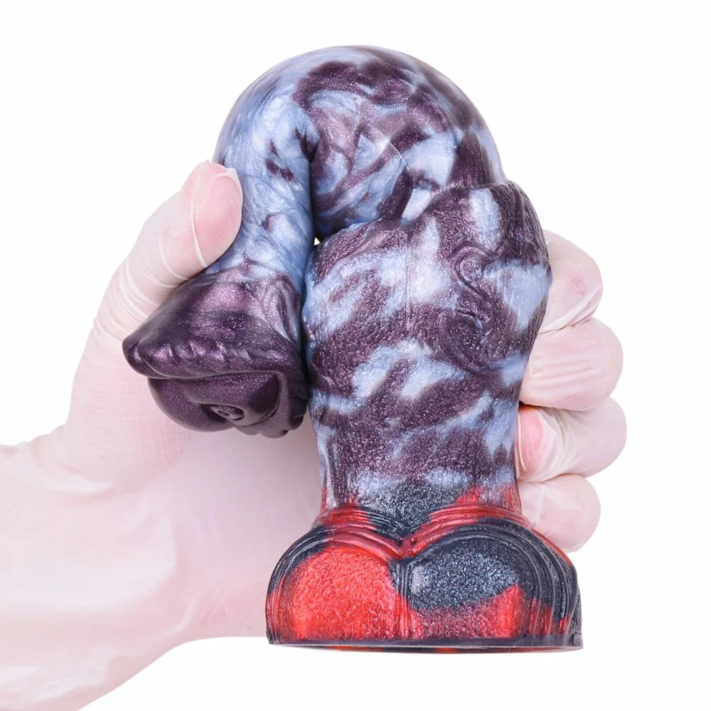 Dog Knot Dildo Fantasy Monster Dildo Anal Dildo Realistic with Strong Suction Cup Silicone Anal Plug alien Cock Flexible G Spot