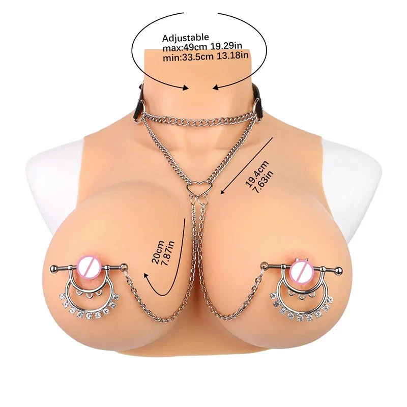 New Psyche Goddess Nipple Clamps Magnesium Desire Diamond Belt Metallic Glossy Bdsm Bondage Nipple Clamps and Choker