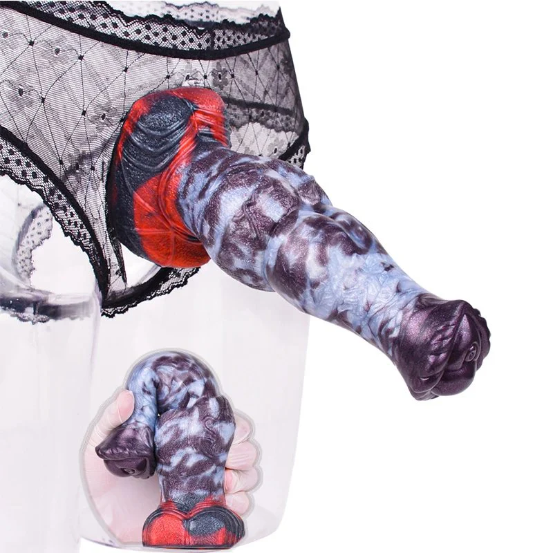 Dog Knot Dildo Fantasy Monster Dildo Anal Dildo Realistic with Strong Suction Cup Silicone Anal Plug alien Cock Flexible G Spot