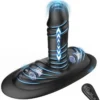 Remote Control Prostate Massager Anal Dildo Grinder Butt Plug Male Sex Toys Sit and Ride Anal Plug G Spot Vibrator for Men Women