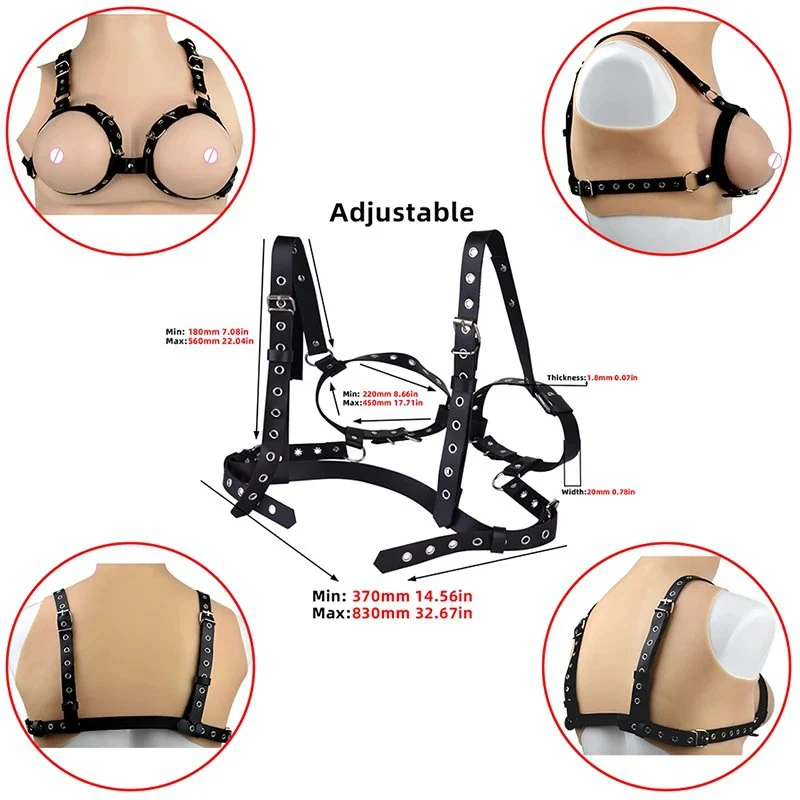 Non Piercing Nipple Clamps Chain Necklace Jewelry Nipple Clamp Non Piercing Nipple Clips Accessories for Adults Couples Sex Toys