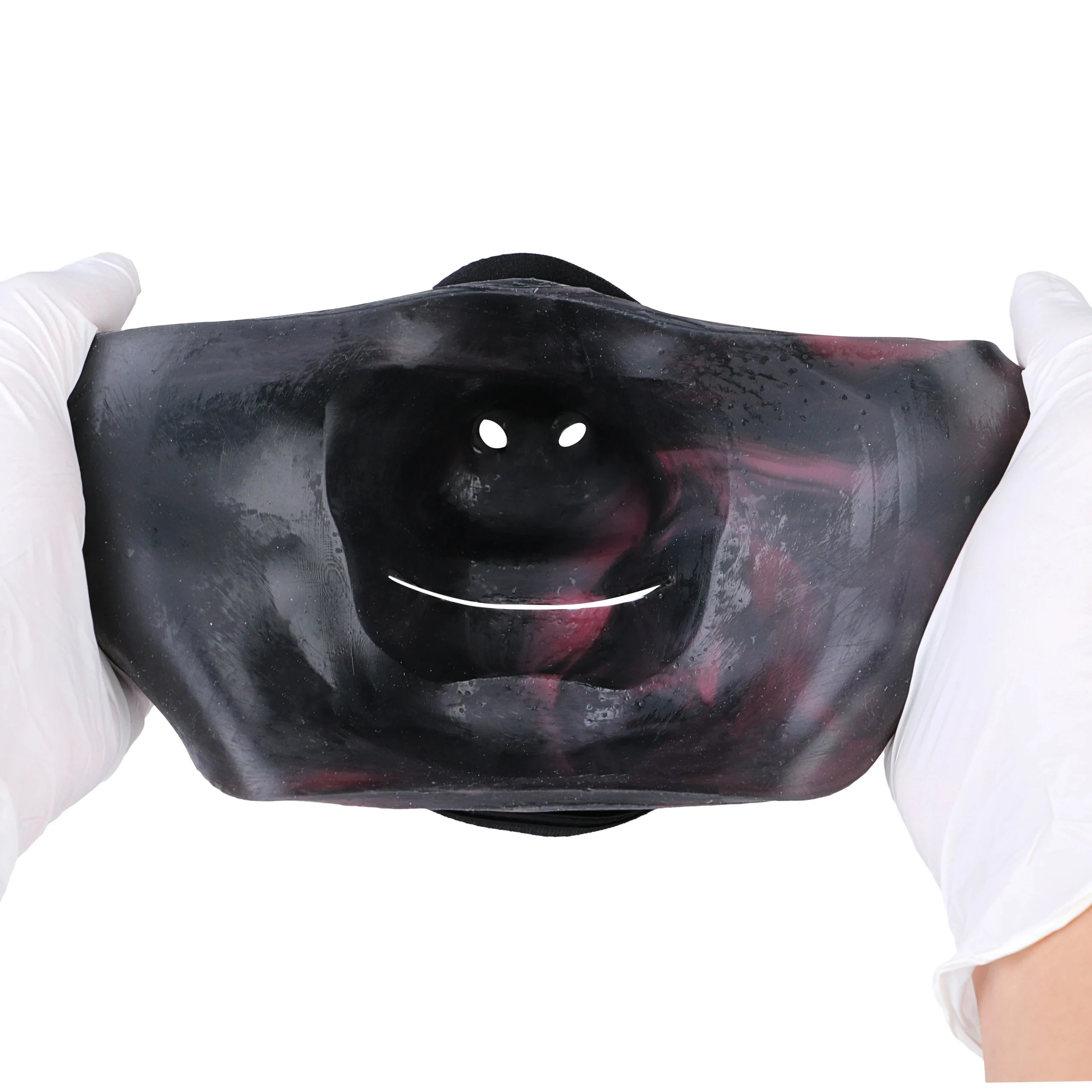 High-Elastic Silicone Fetish Sex Toy Masks for Roleplay, Dark Style Cosplay Accessories for Adult Products