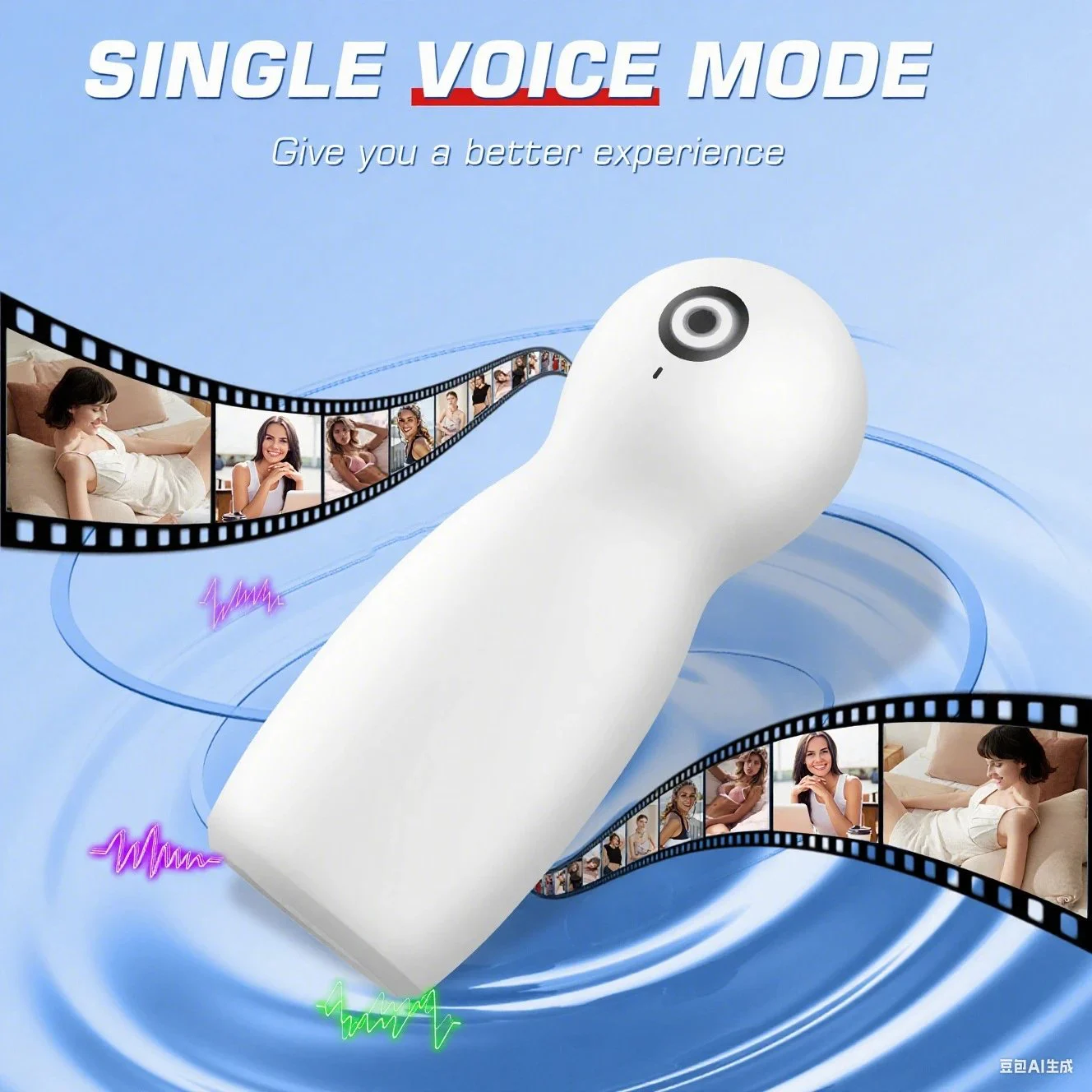 10 Frequency Automatic Vibrating Masturbation Cup Sex Toys Sucking Masturbating Machine with Voice