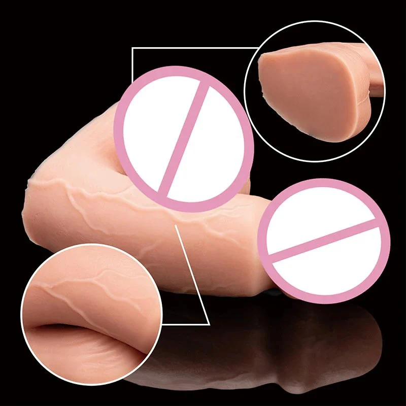 Female Dildo Liquid Silicone Realistic Soft Dildo for Women Suction Cup Dildos Silicone Material Masturbator Sex Toy