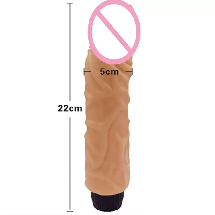Battery Dildo Vibrator Sex Toys for Women Large 22cm Realistic Big Jelly Dildo Vibrator