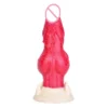 Dog Dildo Realistic Silicone Dildo Penis Strong Stimulation Alien Dildo Dog Vibrating with Big Knot for G Spot