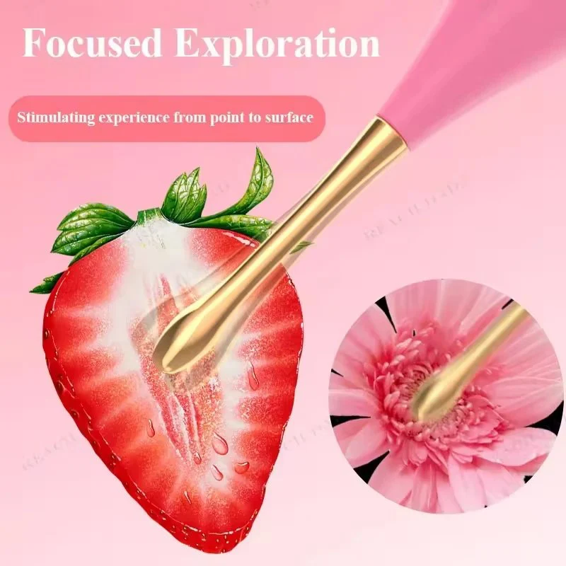 Female G-Spot Massager Double-Headed AV Stick Clitoral Stimulation Vibrator Adult Sex Toys for Women