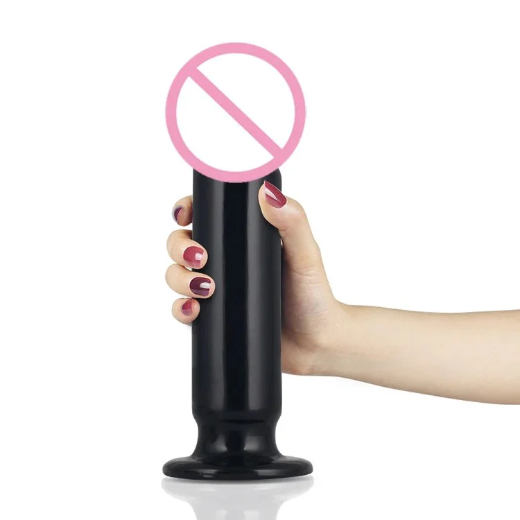 Black Super Long and Thick Dildo Waterproof Sexy Anal Plug