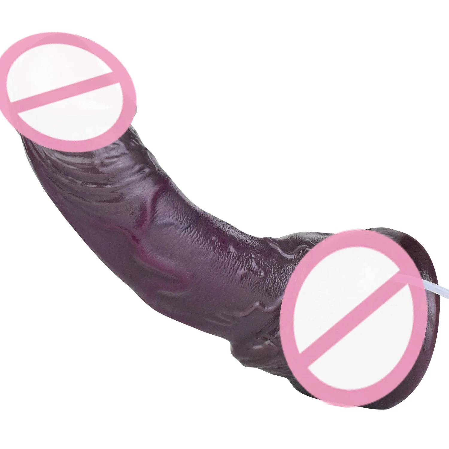 Realistic Silicone Dildo with Squirting Function Soft Dual-Layer Silicone Design Adult Pleasure Toy for Women 18+