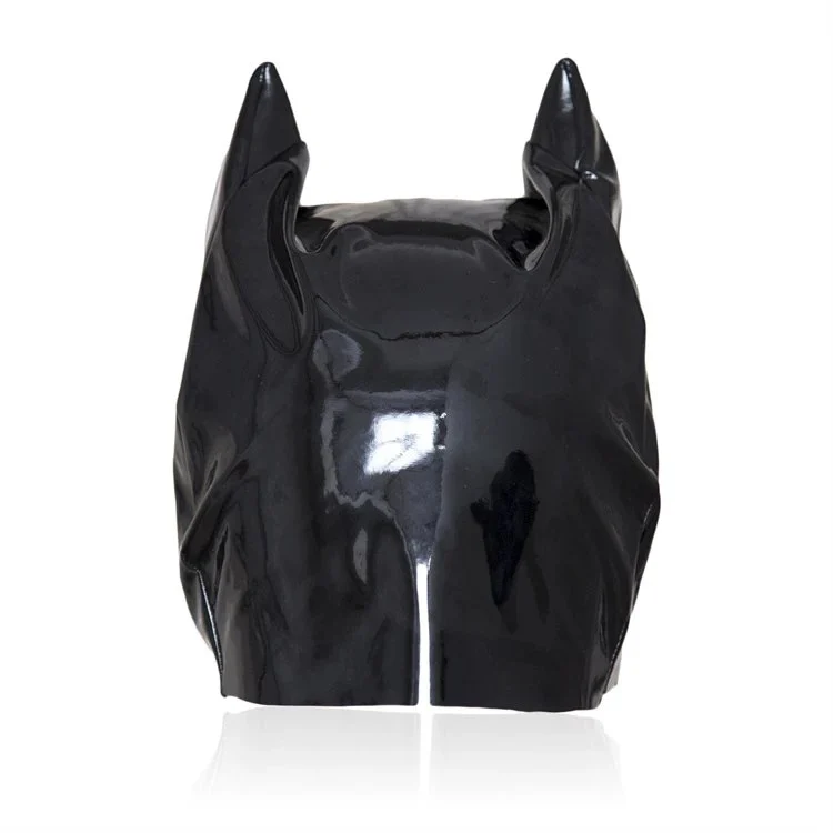 Erotic Sex Toys Bondage Restraint Slave Face Mask Cosplay Patent Leather Cute Sexy Cat Mask