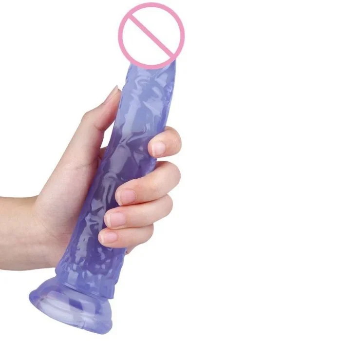 Realistic Soft TPE Dildo with Suction Cups