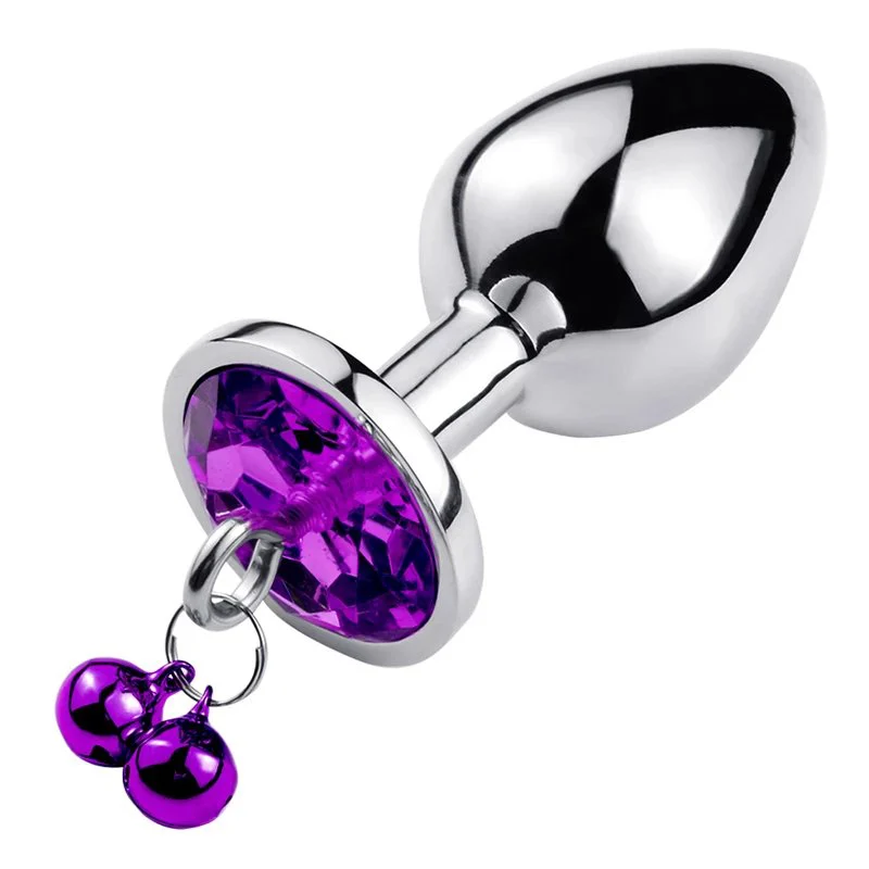 Good Quality Plug Anal Sex Toys Anal Diamond Plug Toys With Traction Chain Sex Adult