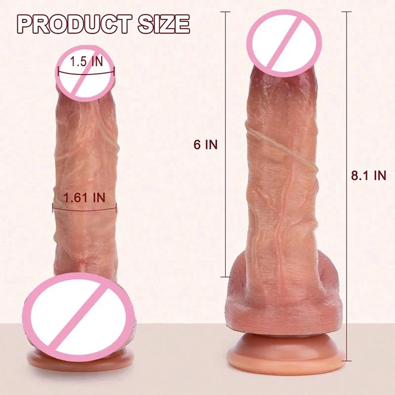Remote Control G-Spot Stimulation Vagina Anal Sex Silicone Big Dildo Penis Swings Heating Thrusting Vibrator Dildos for Women