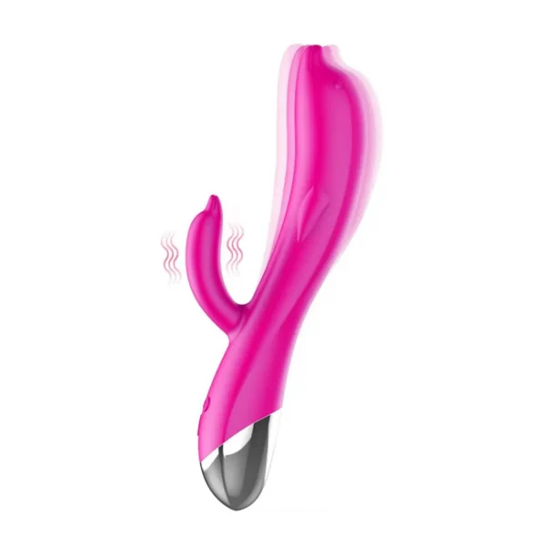 Rechargeable Soft Silicone Women Pleasure Tools Clitoris Stimulator Vaginal Anal Nipple Massager G-Spot Rabbit Vibrator Dildo