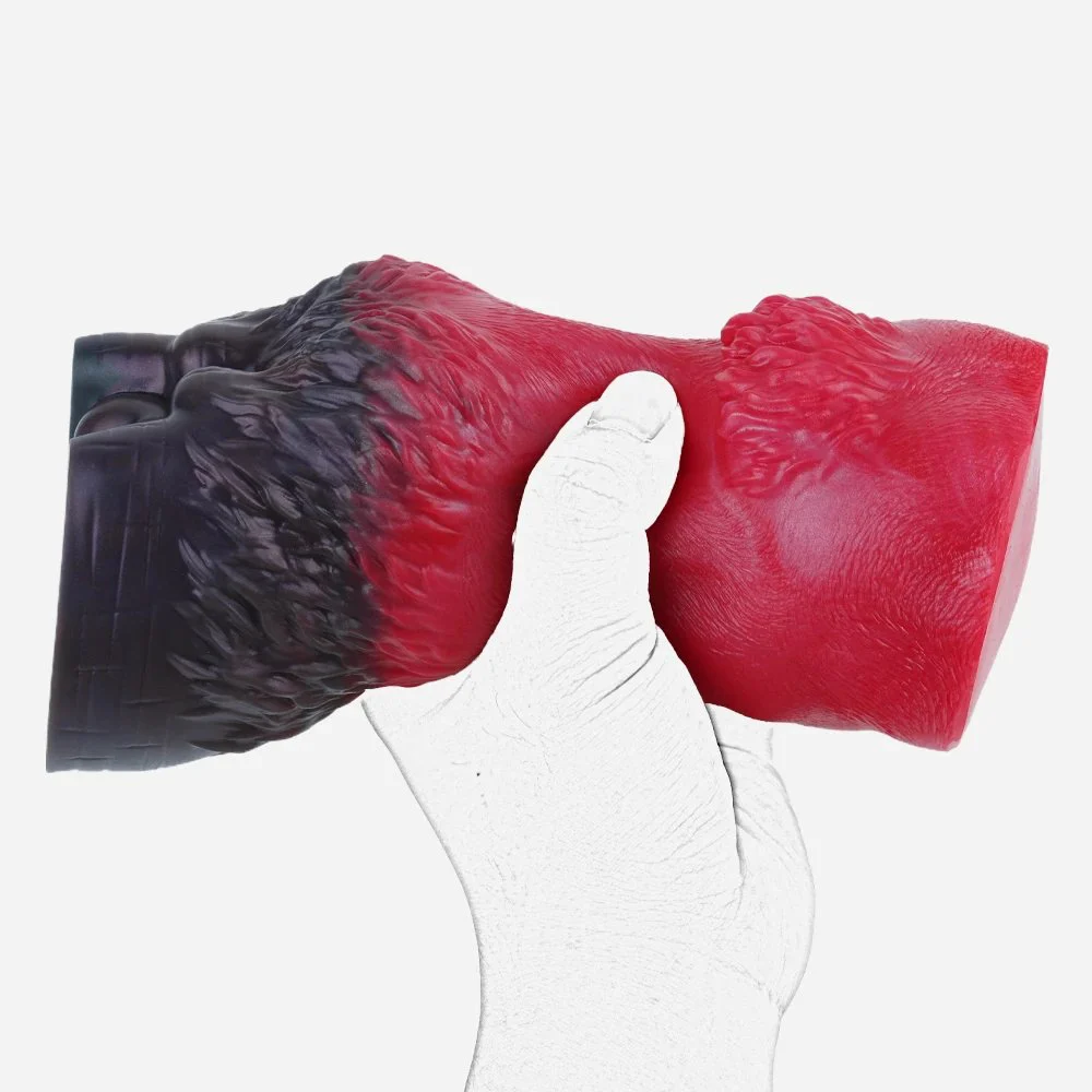 6.69in Donkey Male Masturbator Realistic Animal Texture Vagina Manual Silicone Male Masturbation Sleeve Adult Sex Toys