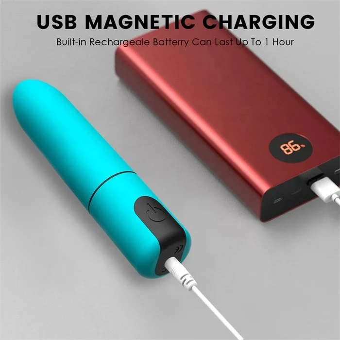 USB Rechargeable Electric Vibrator for Women 10 Frequency Lipstick Bullet G Spot Nipple Stimulating Sex Toys