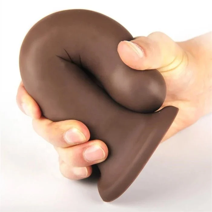 Bendable Female Masturbation Silicone Strap on Dildo Huge Realistic Sex Toys Without Balls Soft TPE & PVC Material
