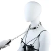Metal Punk Sex Toy Collar Chain Submissive Collar and Leash Bondage Metal Neck Collar for Man Woman Pleasure Games