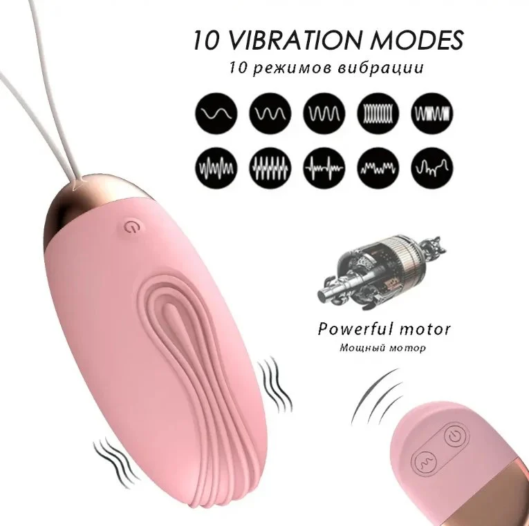 Wireless Remote Control Bullet Vibrator USB G Spot Clitoris Stimulator Lilo Sex Egg Vibrator