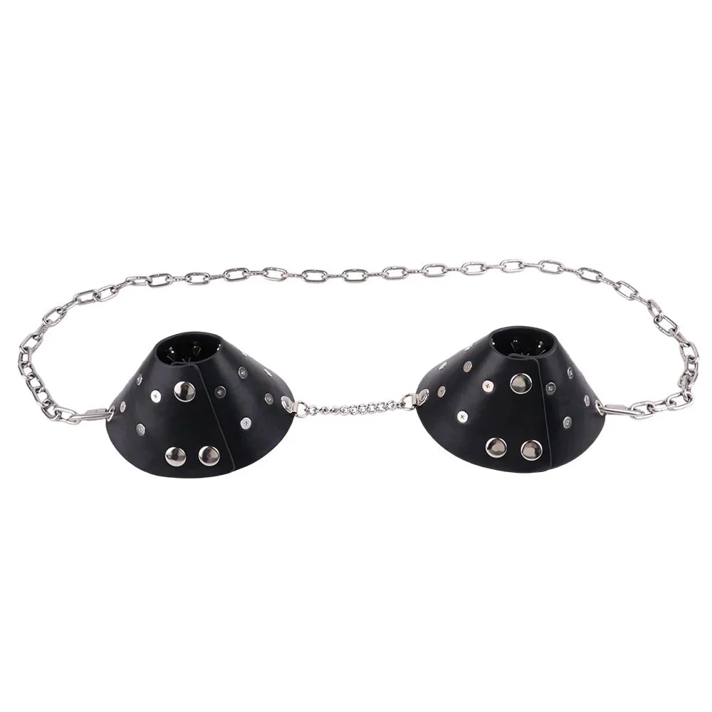 Goddess Sexual Breast Spiked Desire Leather Enchain Female Body Breast Bondage Props Erotic Bdsm Corset