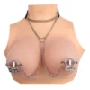 Metal Chain Nipple Clamp Adjustable Stainless Steel Aggravated Nipple Pain Stimulation Couple Sex Bondage Flirting Sex Toys