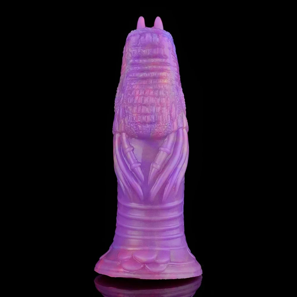 Conquered Dragon New Sex Toys with 5 Eggs Ovipositor Sex Toys Egg Laying Dildo Alien Ovipositor Dildo