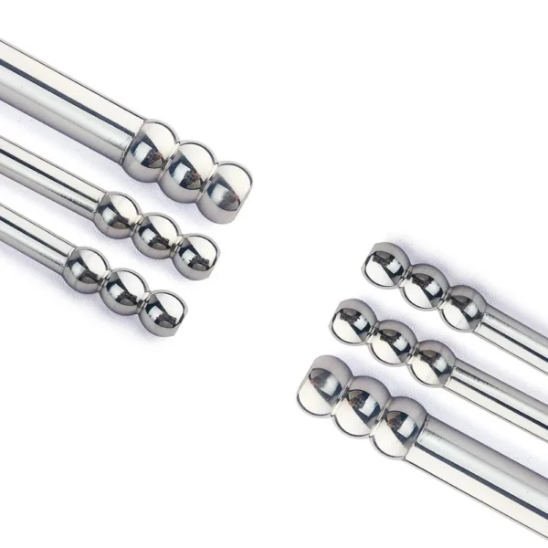 Metal Stainless Steel Multi - Size Urethral Rod Penis Long Horse Eye Dilator Catheter Sound Urethral Toys
